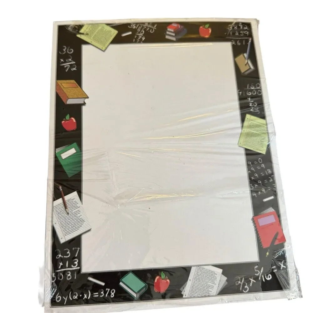 Vintage Teacher School Desktop‎ Stationary Rediform New 100 Sheets